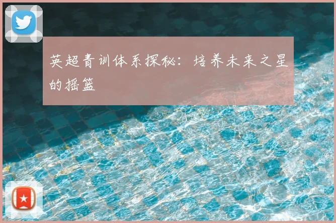英超青训体系探秘：培养未来之星的摇篮